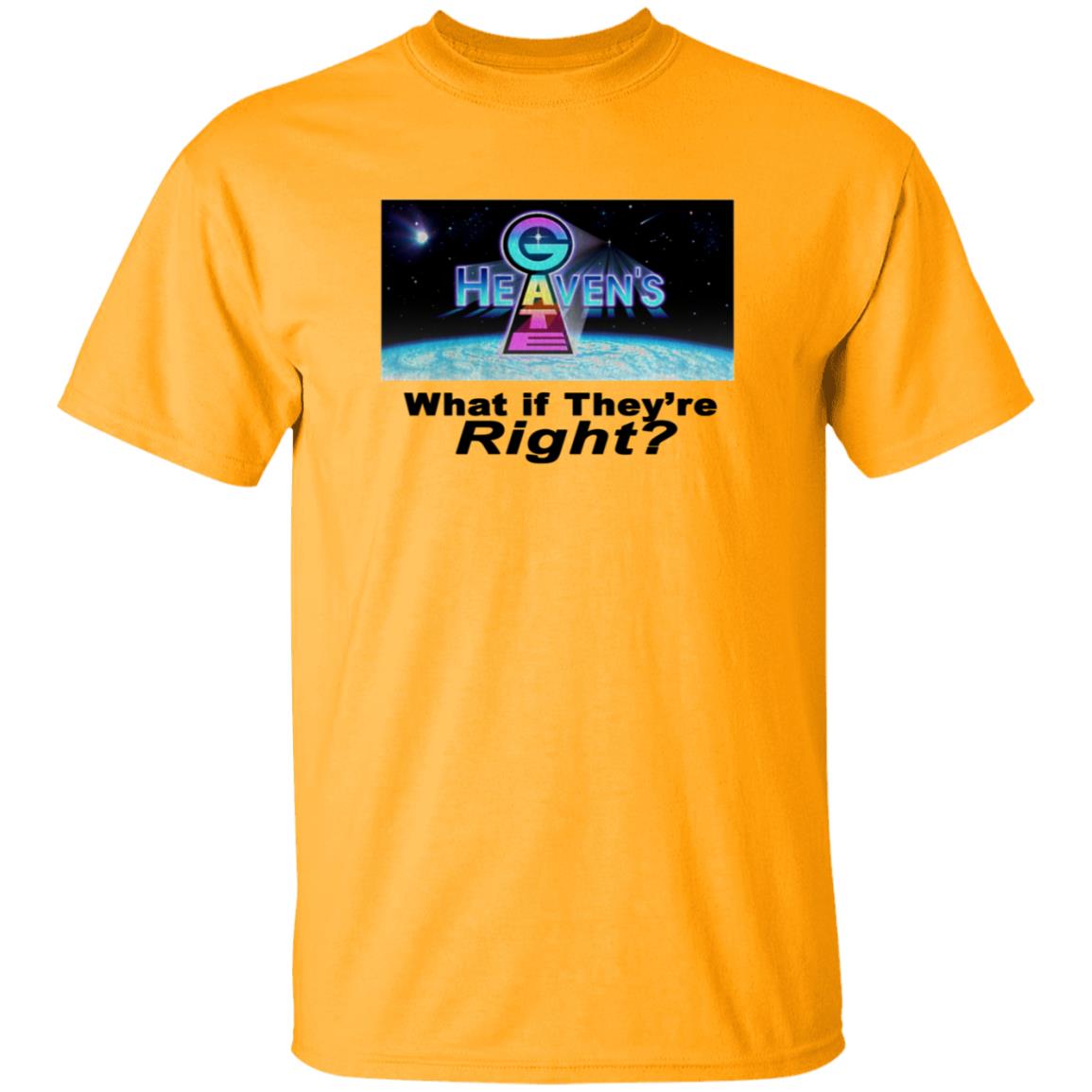 Heavens Gate What If They're Right Shirt Gimmetheboothc Store - Teechipus