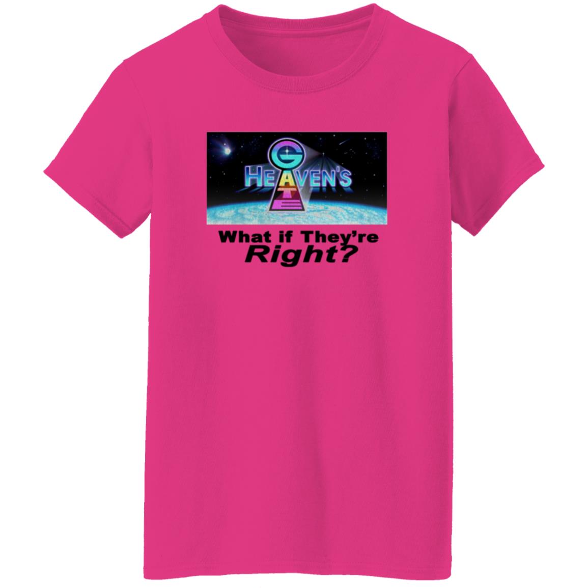 Heavens Gate What If They're Right Shirt Gimmetheboothc Store - Teechipus