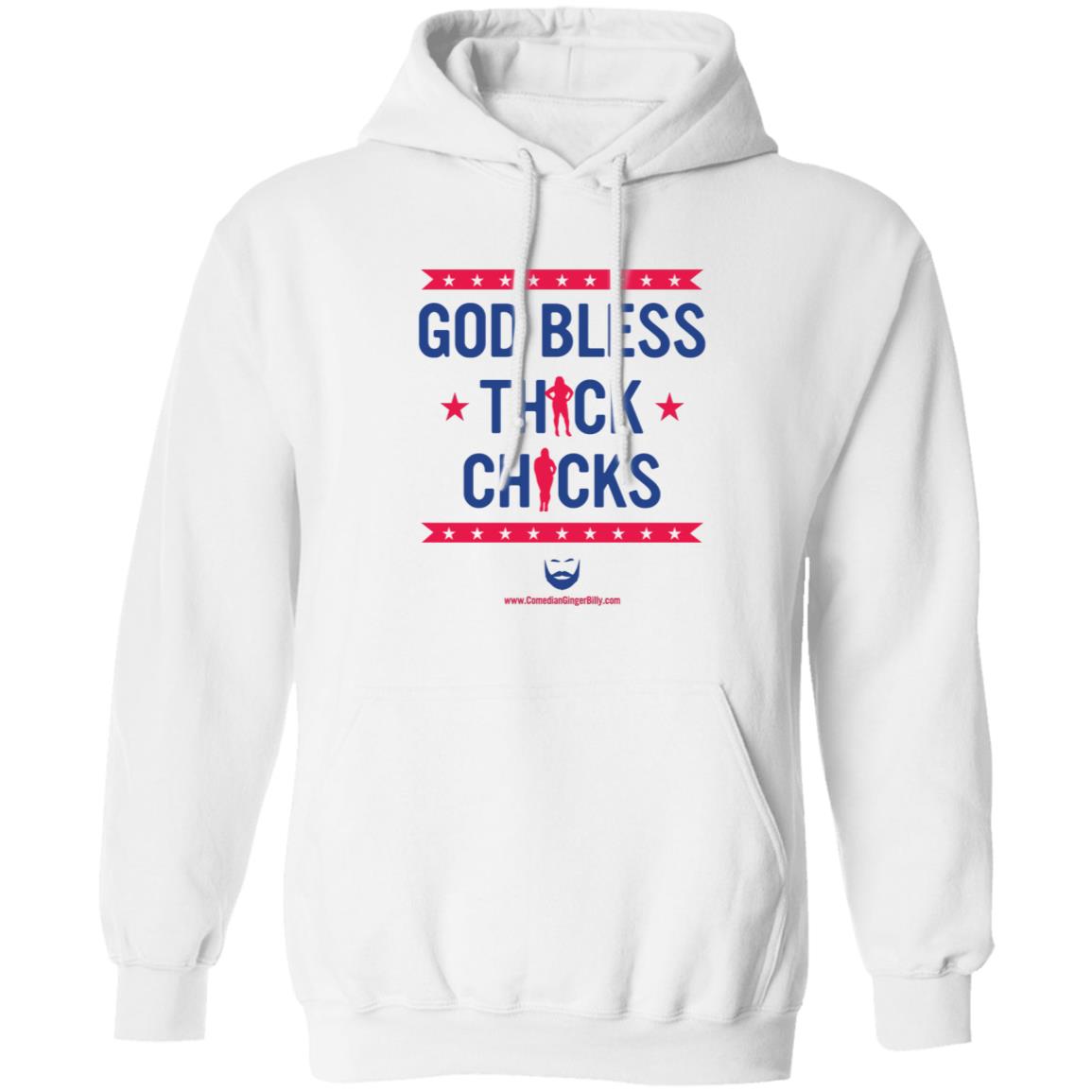 God Bless Thick Chicks T Shirt Ginger Billy Merch - Teechipus