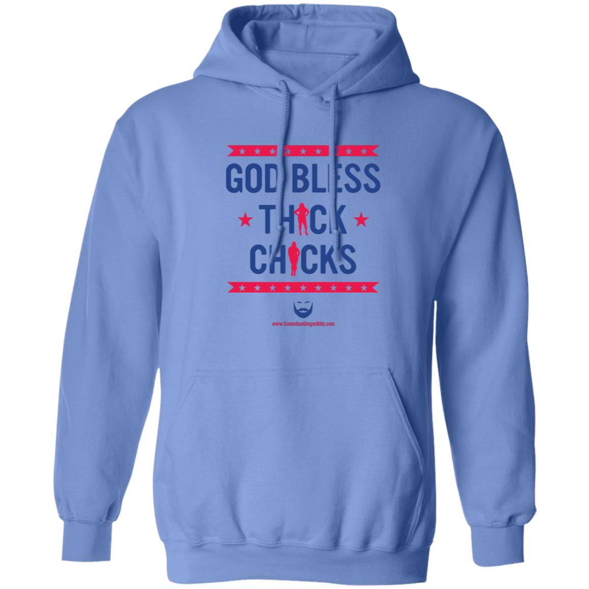 God Bless Thick Chicks T Shirt Ginger Billy Merch - Teechipus