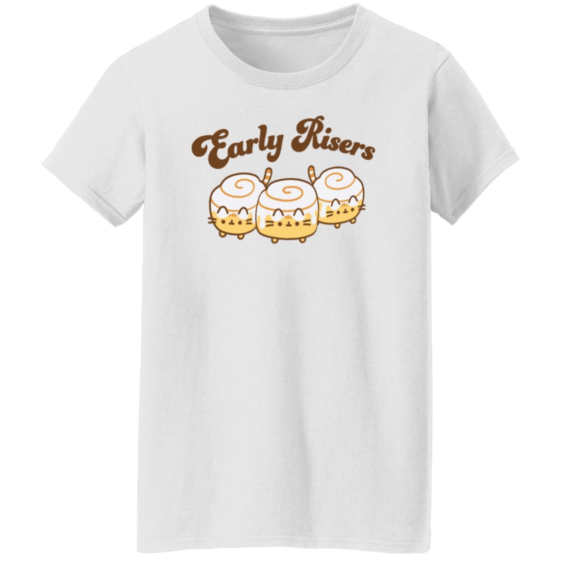 Pusheen Early Risers Shirt Shop.Pusheen Pusheen Early Risers Shirt Hoodie Sweatshirt - Teechipus
