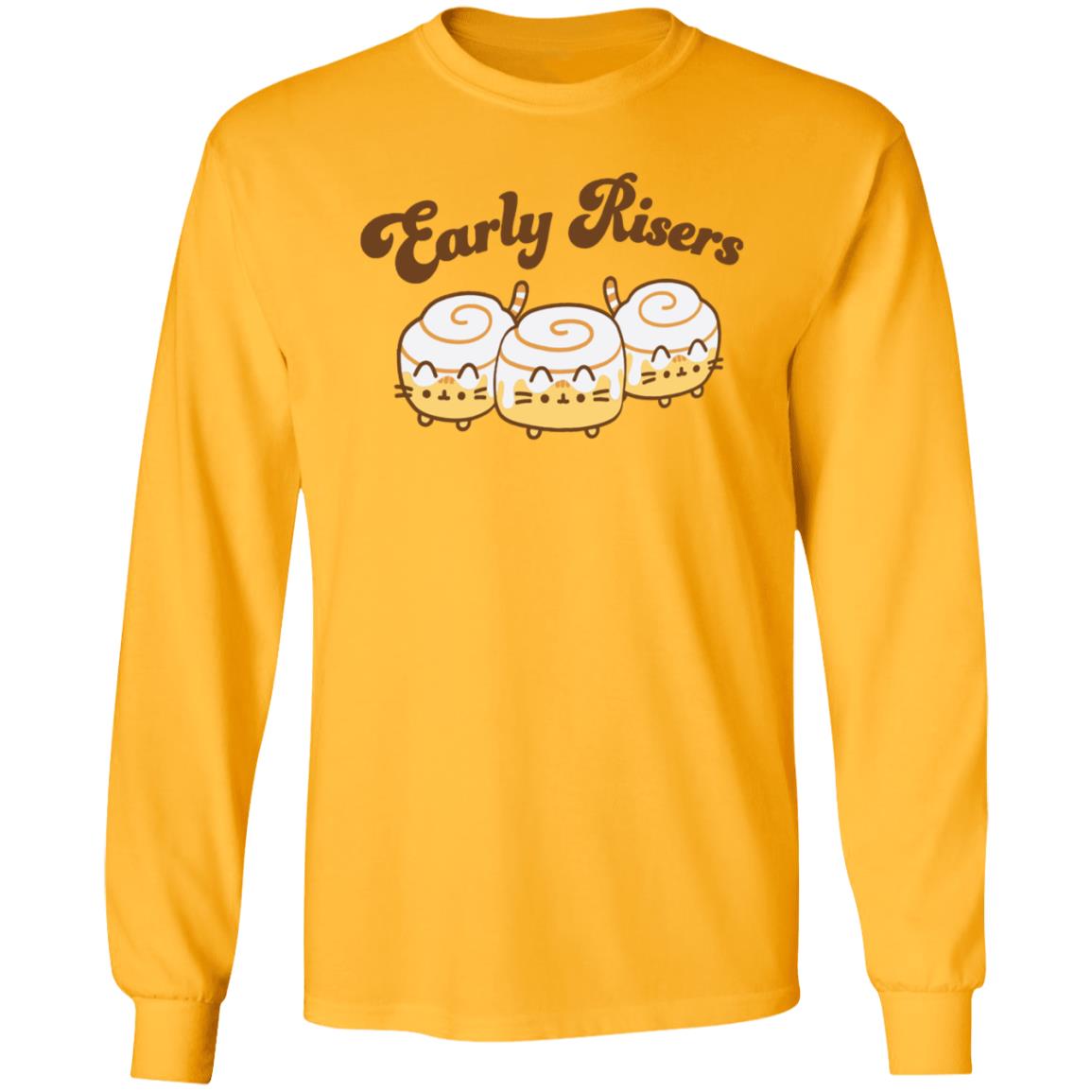 Pusheen Early Risers Shirt Shop.Pusheen Pusheen Early Risers Shirt Hoodie Sweatshirt - Teechipus