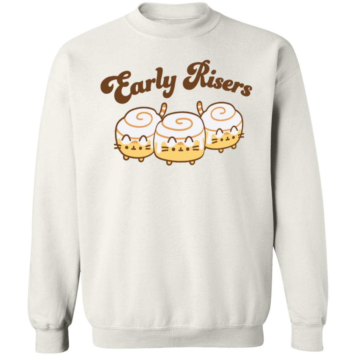Pusheen Early Risers Shirt Shop.Pusheen Pusheen Early Risers Shirt Hoodie Sweatshirt - Teechipus