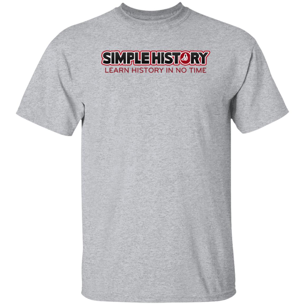 Simple History Merch Logo Shirt - Teechipus