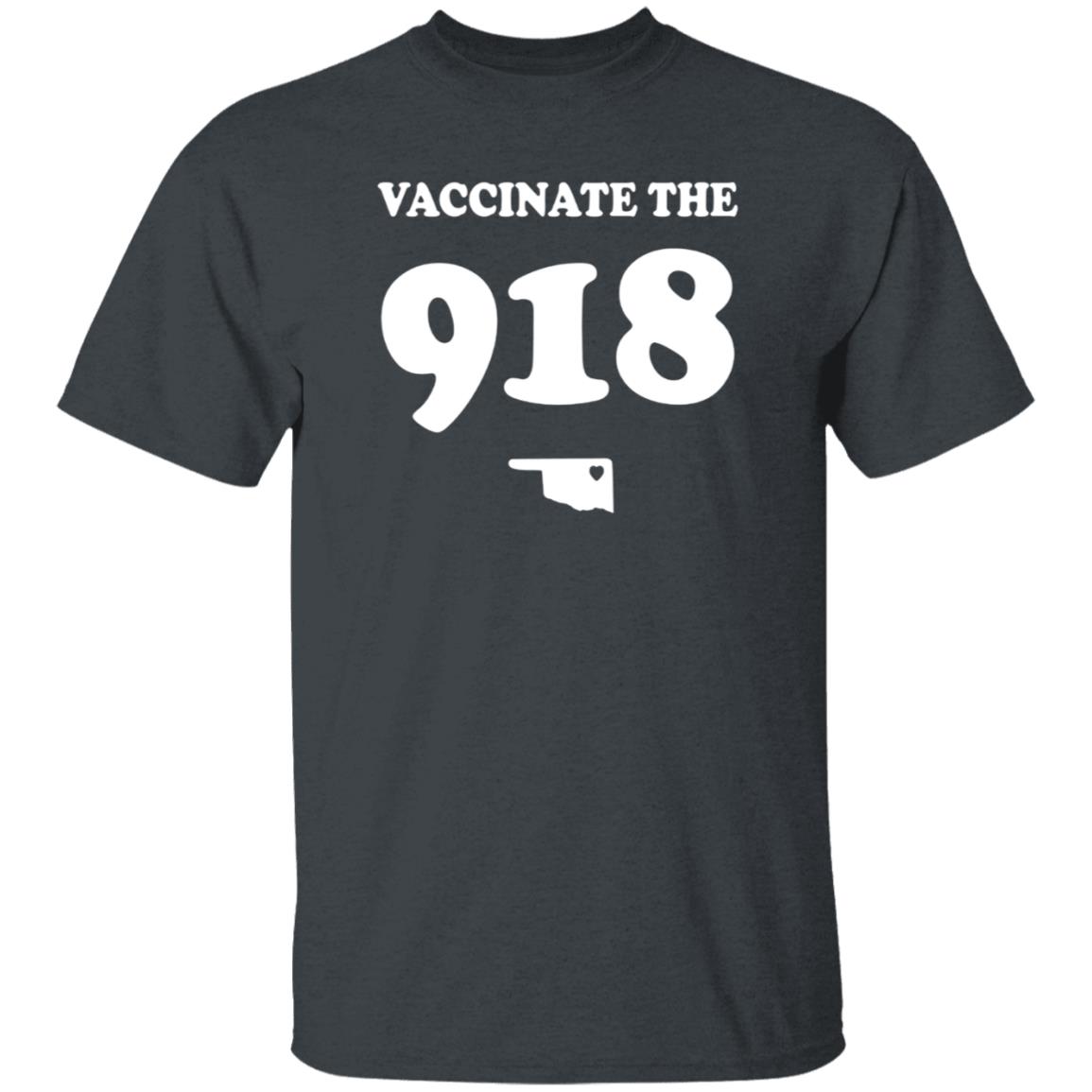 Vaccinate The 918 Shirt Tulsa Man's Vaccinate The 918 Shirt Hoodie Sweatshirt - Teechipus