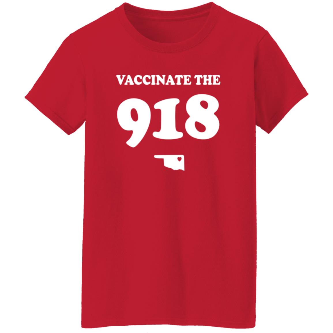 Vaccinate The 918 Shirt Tulsa Man's Vaccinate The 918 Shirt Hoodie Sweatshirt - Teechipus