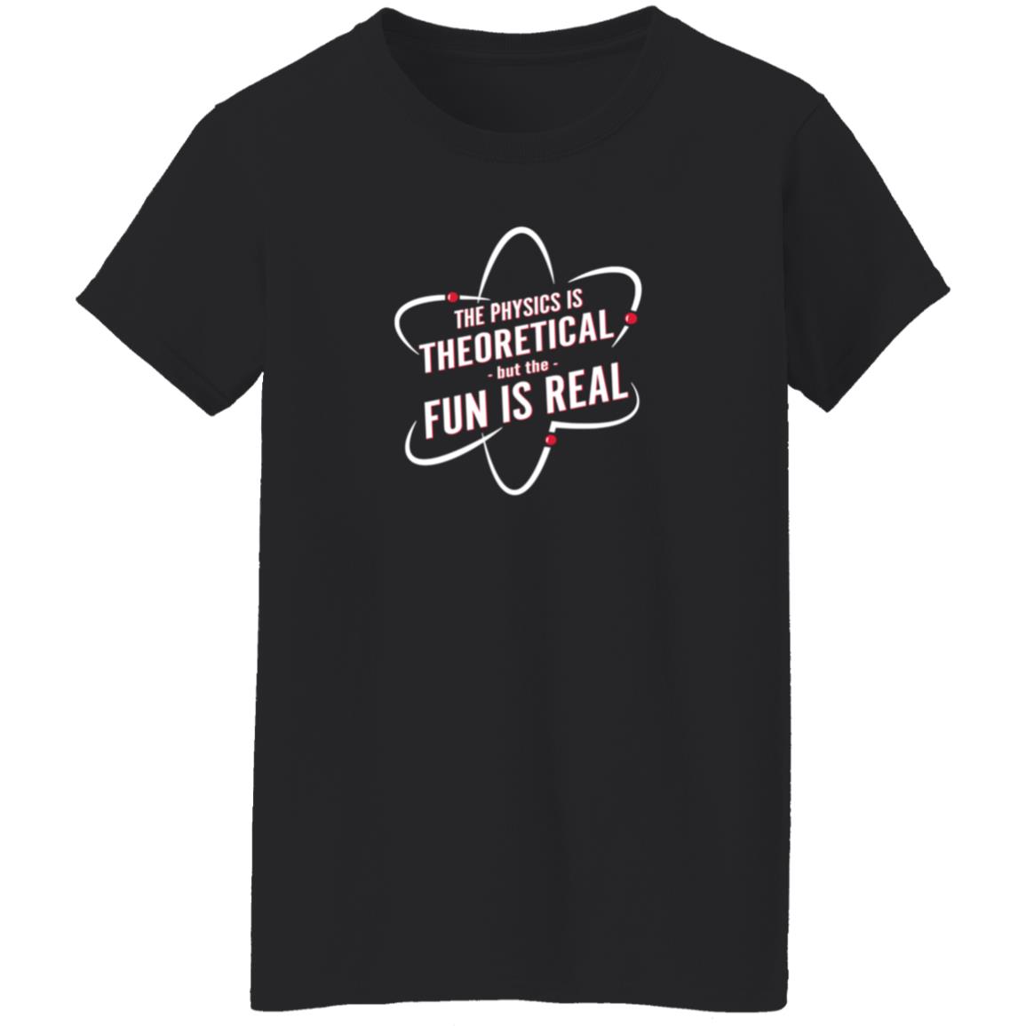 The Physics Is Theoretical But The Fun Is Real Shirt Tom Holland The Physics Is Theoretical But The Fun Is Real Shirt - Teechipus