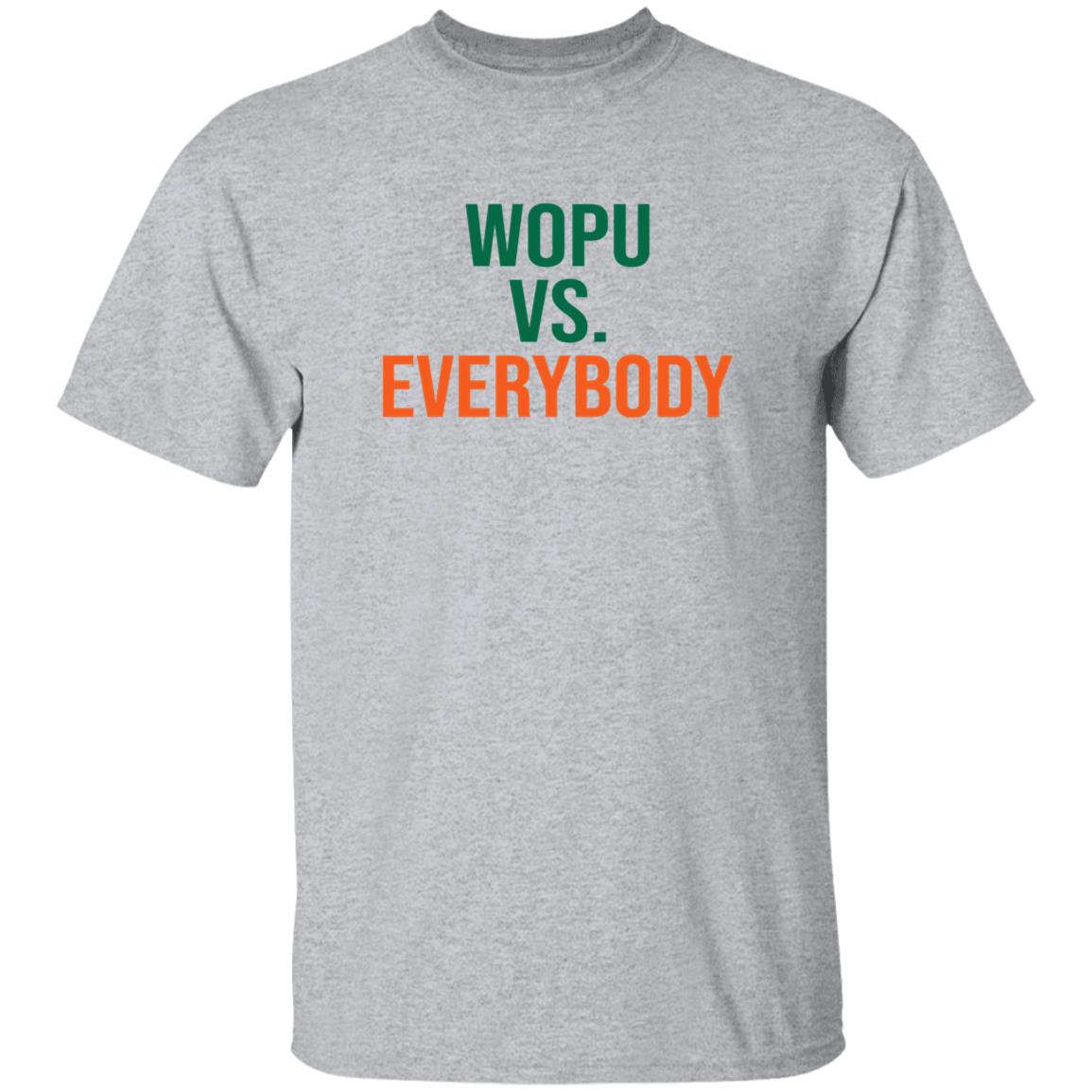 Wopu Vs Everybody Shirt Marcus Freeman Wopu Vs Everybody Shirt - Teechipus