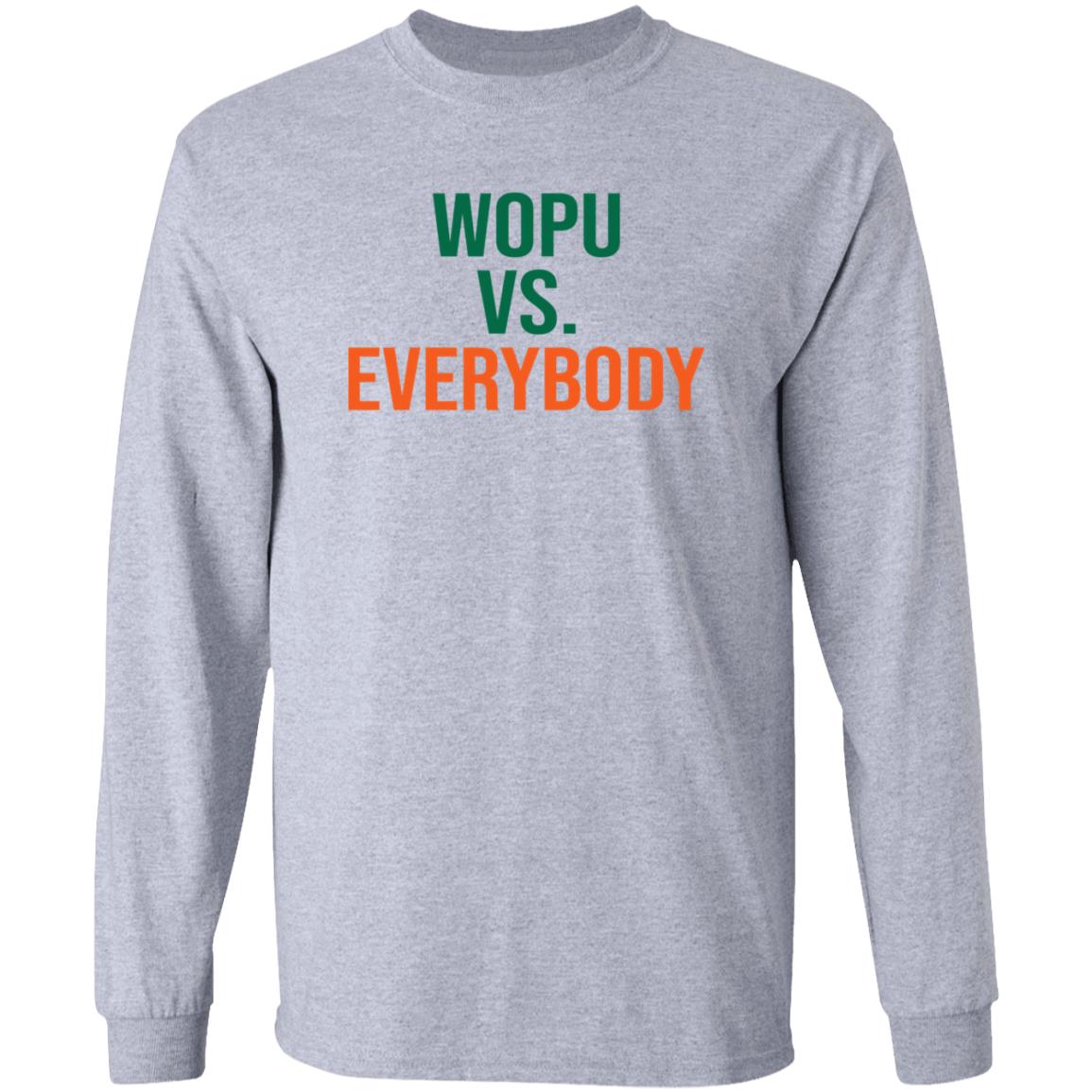 Wopu Vs Everybody Shirt Marcus Freeman Wopu Vs Everybody Shirt - Teechipus