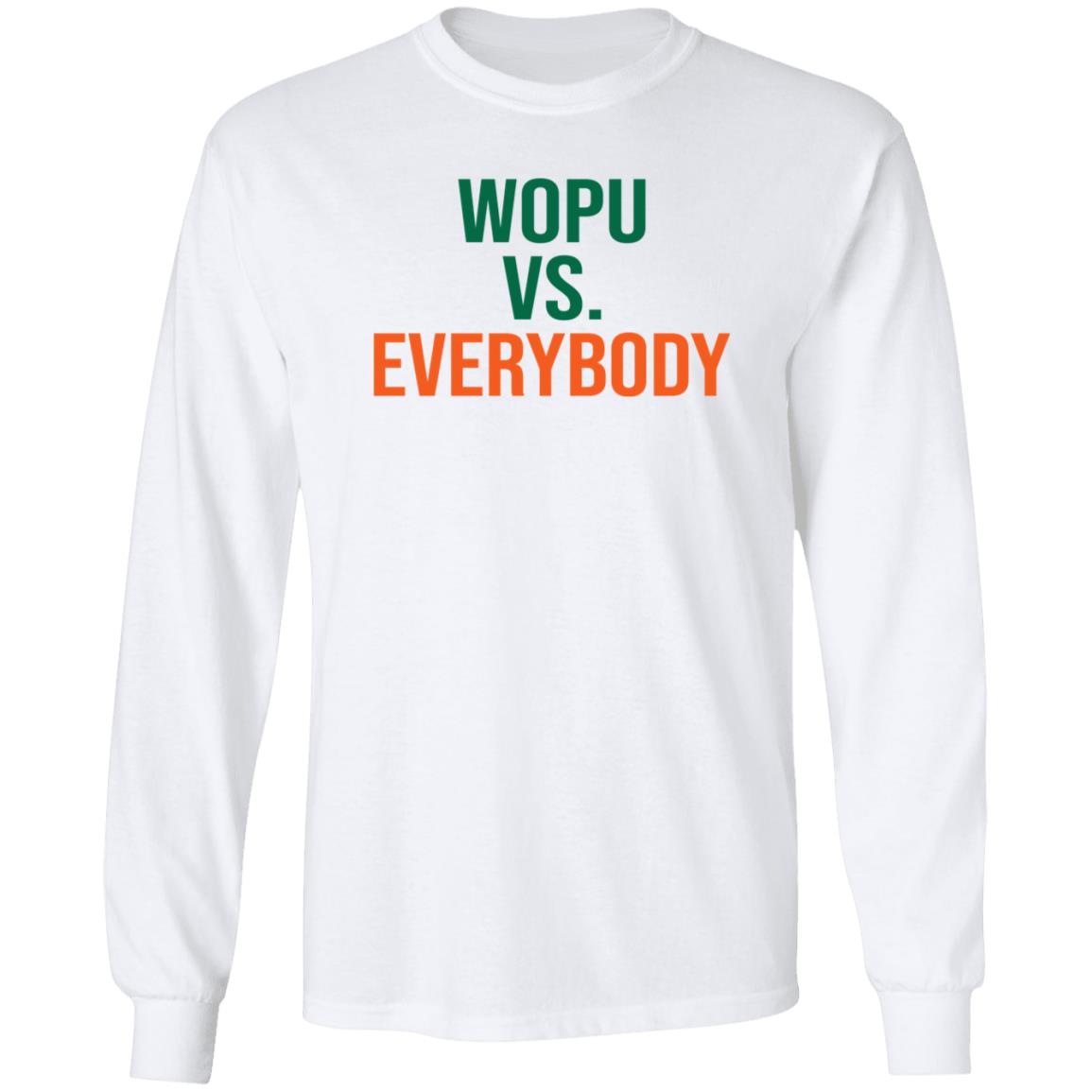 Wopu Vs Everybody Shirt Marcus Freeman Wopu Vs Everybody Shirt - Teechipus