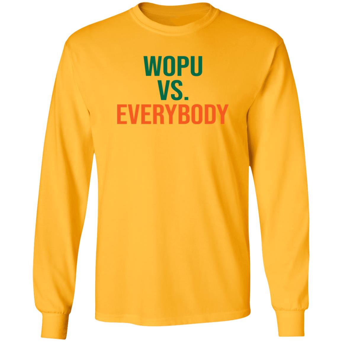 Wopu Vs Everybody Shirt Marcus Freeman Wopu Vs Everybody Shirt - Teechipus