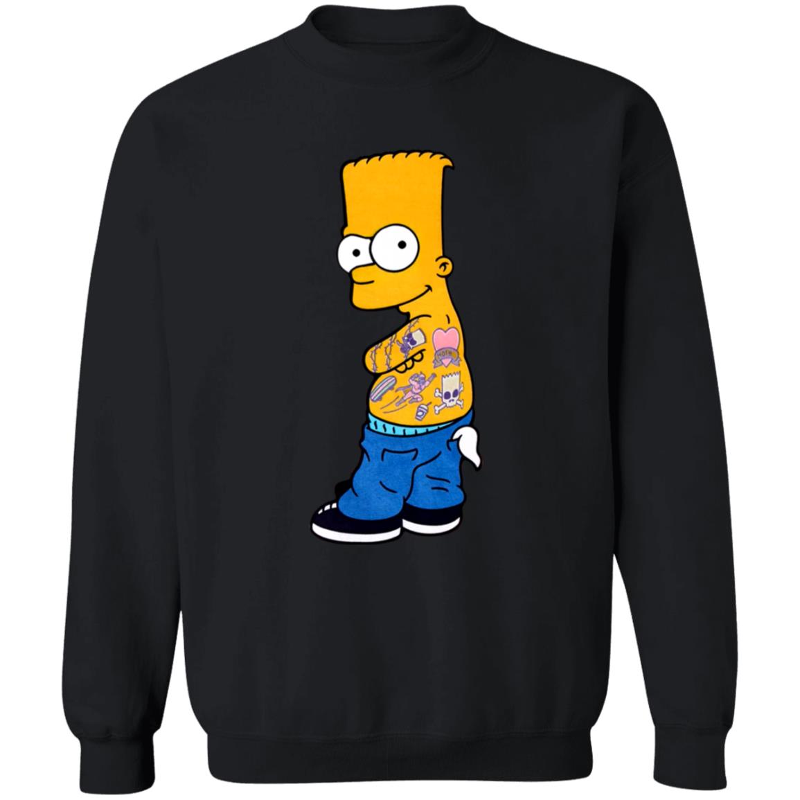 Tatted Up Bart Shirt Hibbett Tatted Up Bart Shirt Freeze Men's Tatted Up Bart Shirt - Teechipus