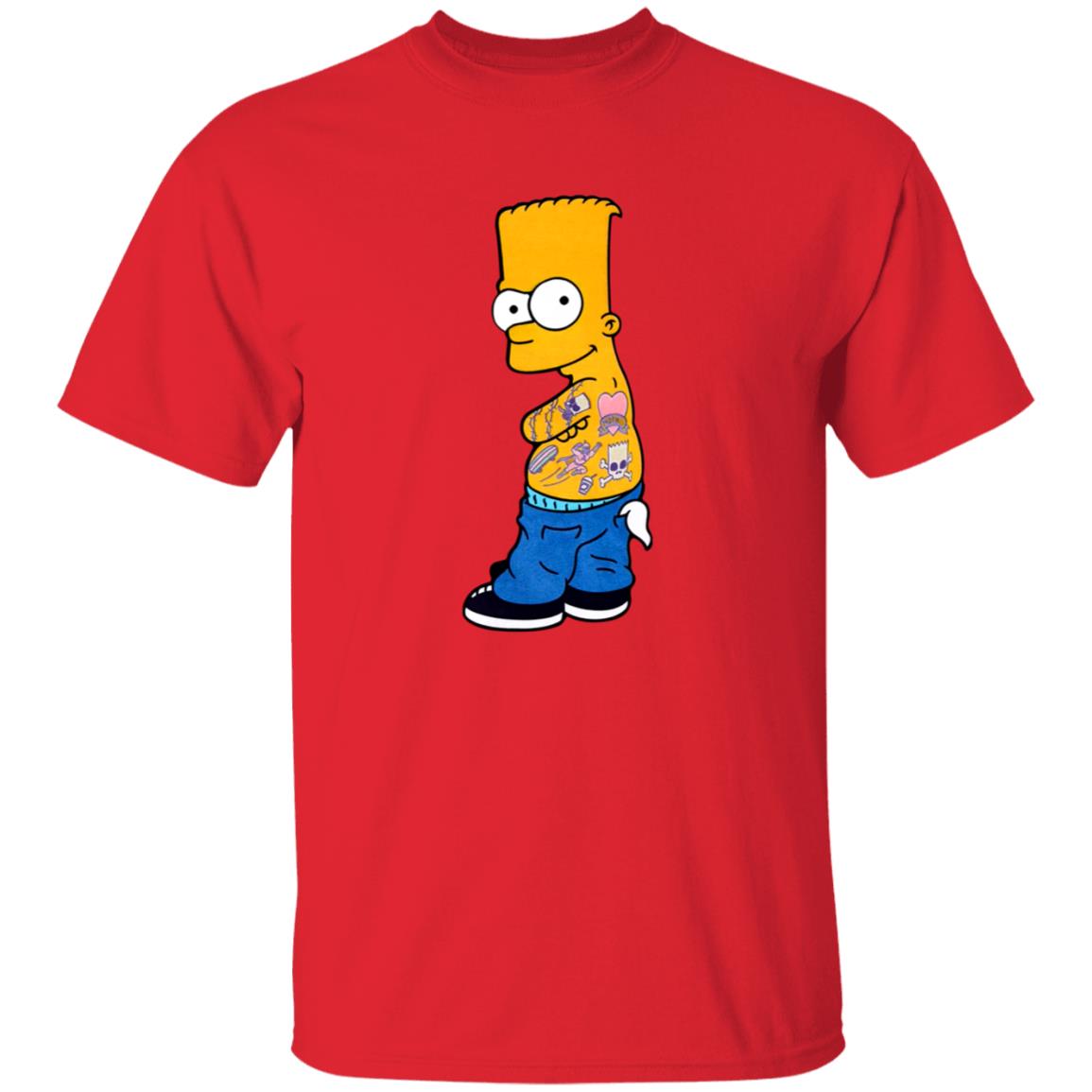 Tatted Up Bart Shirt Hibbett Tatted Up Bart Shirt Freeze Men's Tatted Up Bart Shirt - Teechipus