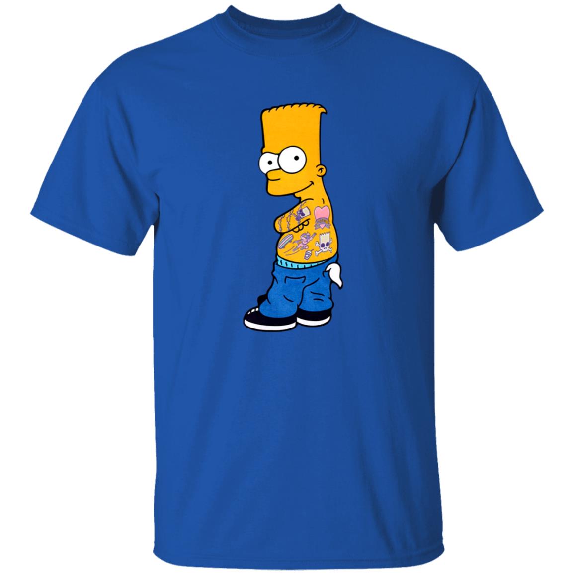 Tatted Up Bart Shirt Hibbett Tatted Up Bart Shirt Freeze Men's Tatted Up Bart Shirt - Teechipus