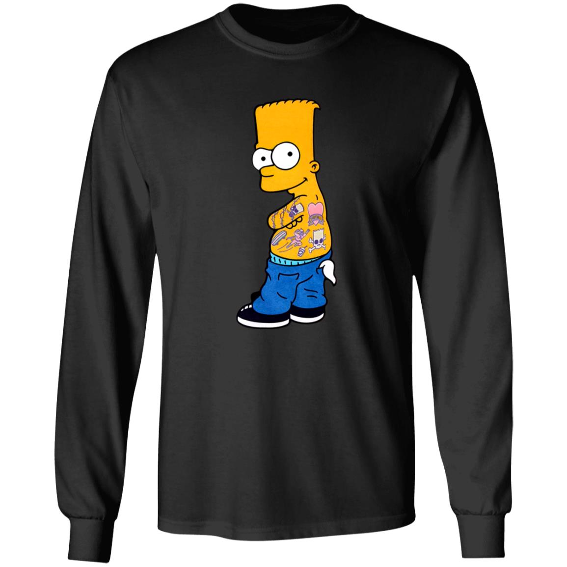 Tatted Up Bart Shirt Hibbett Tatted Up Bart Shirt Freeze Men's Tatted Up Bart Shirt - Teechipus