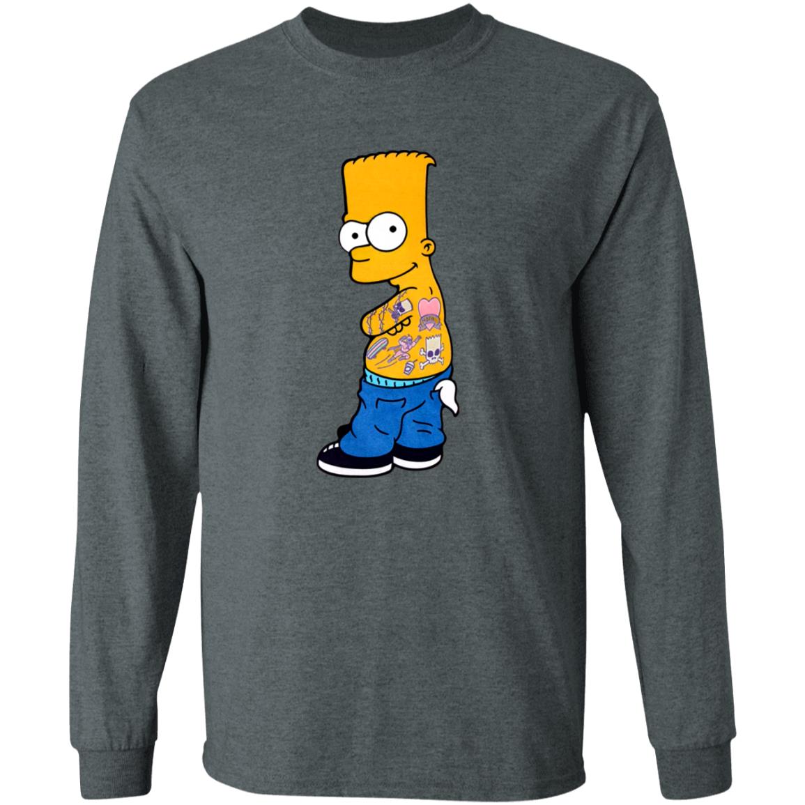 Tatted Up Bart Shirt Hibbett Tatted Up Bart Shirt Freeze Men's Tatted Up Bart Shirt - Teechipus