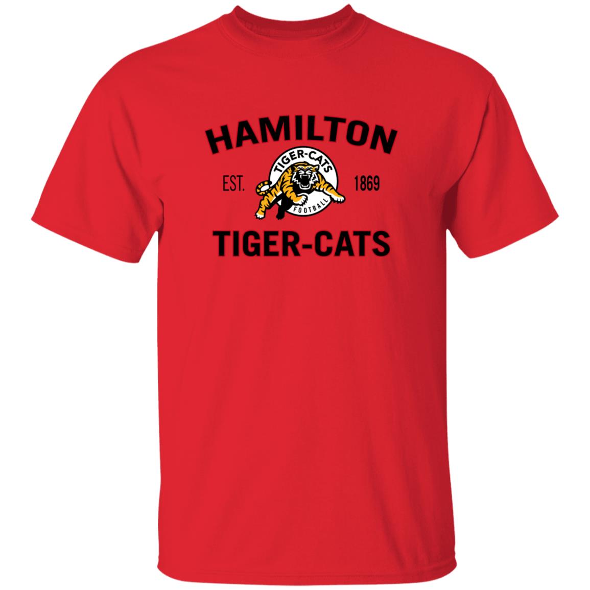 Hamilton Tiger Cats Wade Barrick Shirt Ticats Young And Old Line Up For Covid-19 Shirt - Teechipus