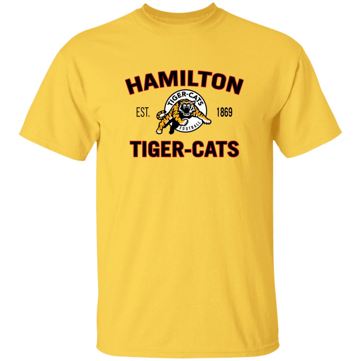 Hamilton Tiger Cats Wade Barrick Shirt Ticats Young And Old Line Up For Covid-19 Shirt - Teechipus
