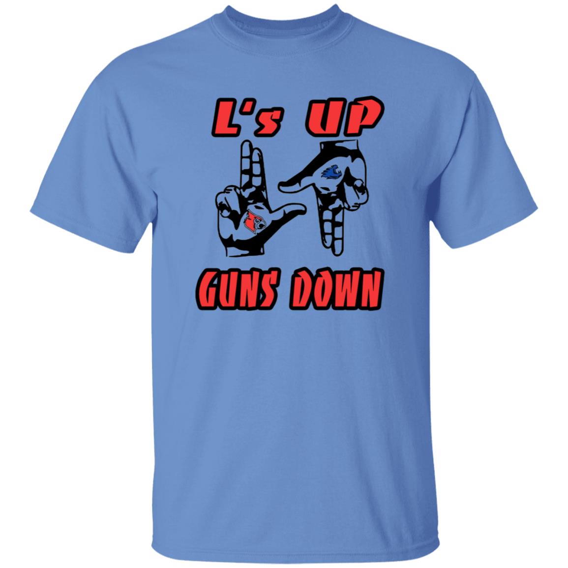 L's Up Guns Down Shirt - Teechipus