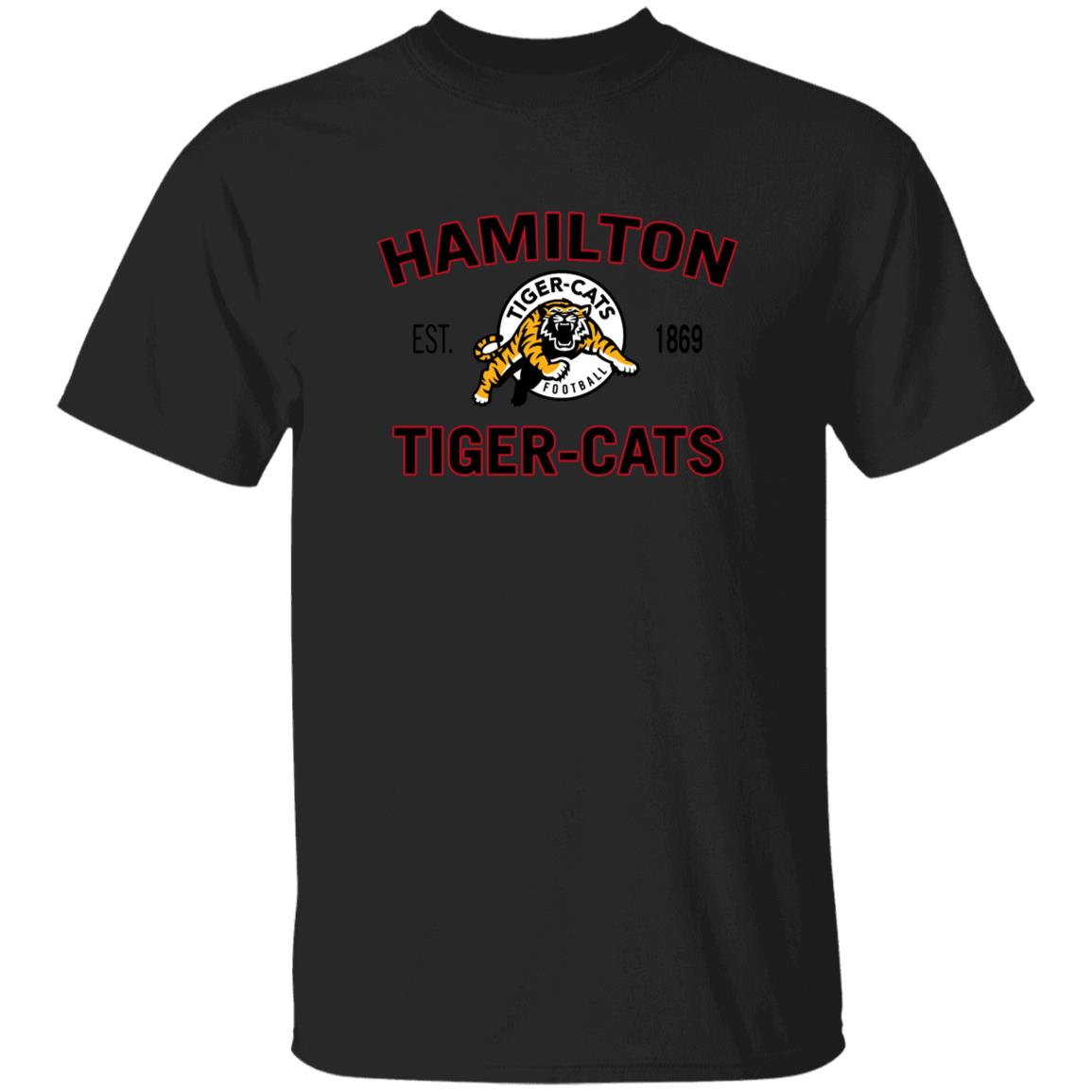 Hamilton Tiger Cats Wade Barrick Shirt Ticats Young And Old Line Up For Covid-19 Shirt - Teechipus