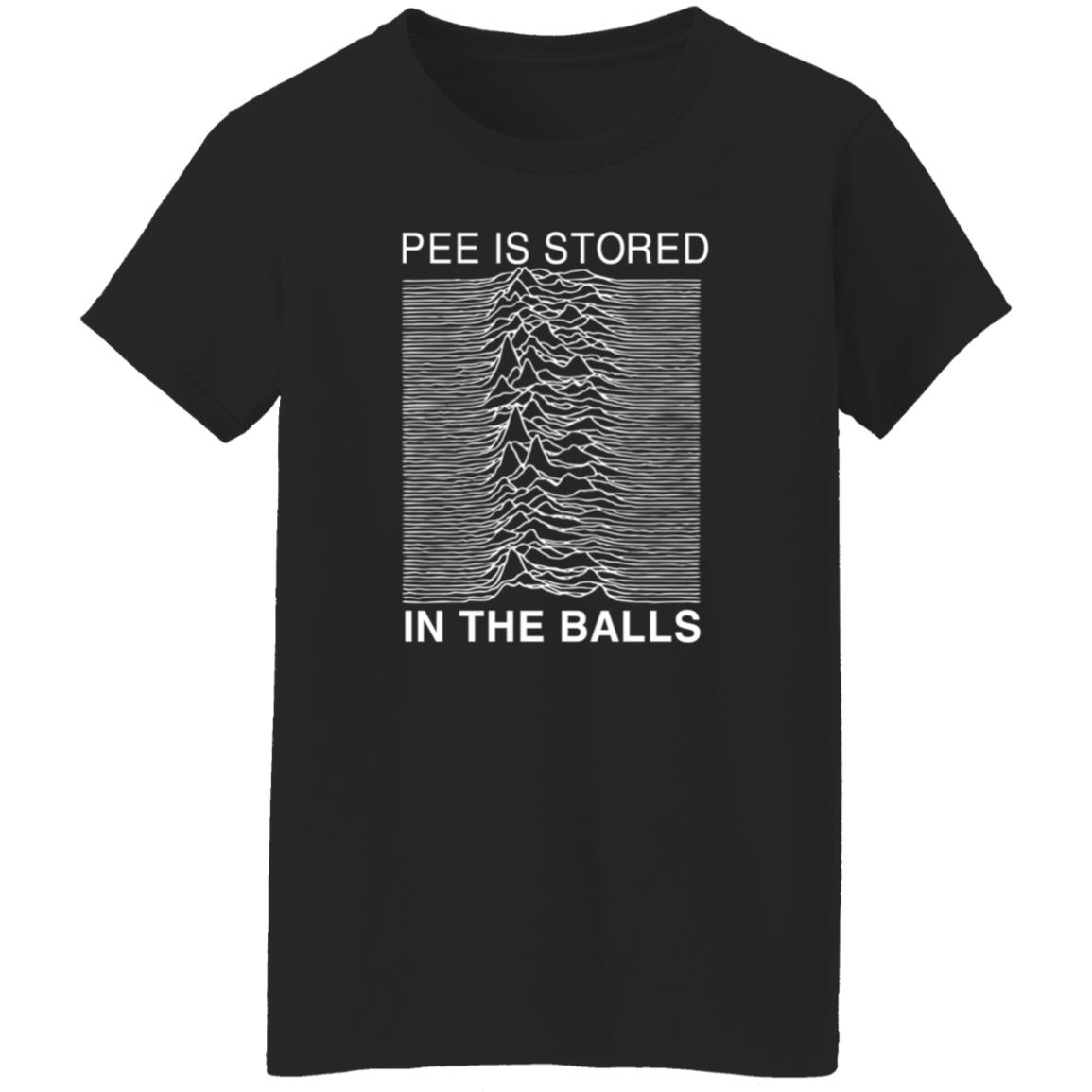 Pee Is Stored In The Balls Shirt - Teechipus