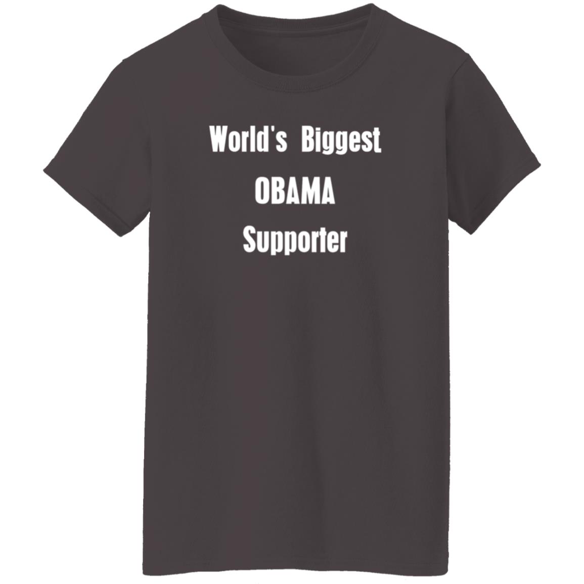 World’s Biggest Obama Supporter Shirt America's Tallest Man Dies At Age 38 Shirt - Teechipus