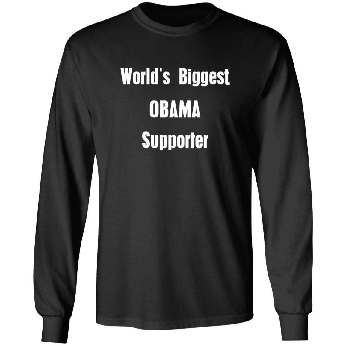 World’s Biggest Obama Supporter Shirt America's Tallest Man Dies At Age 38 Shirt - Teechipus