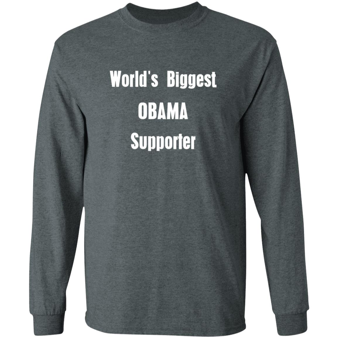 World’s Biggest Obama Supporter Shirt America's Tallest Man Dies At Age 38 Shirt - Teechipus