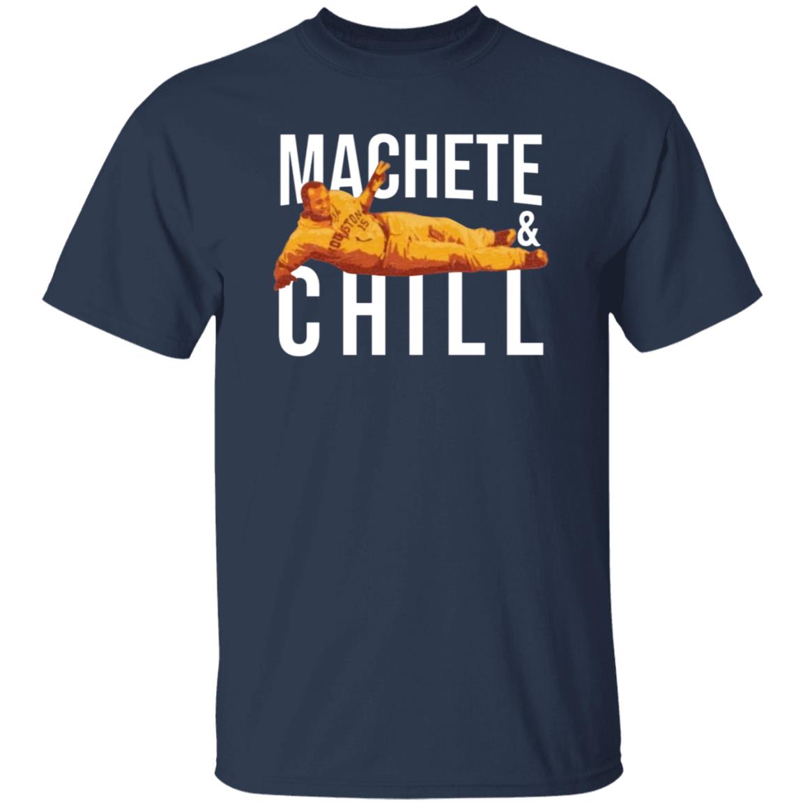 Machete And Chill Shirt Fortheh Apollohou Store Machete And Chill Shirt Hoodie Sweatshirt - Teechipus