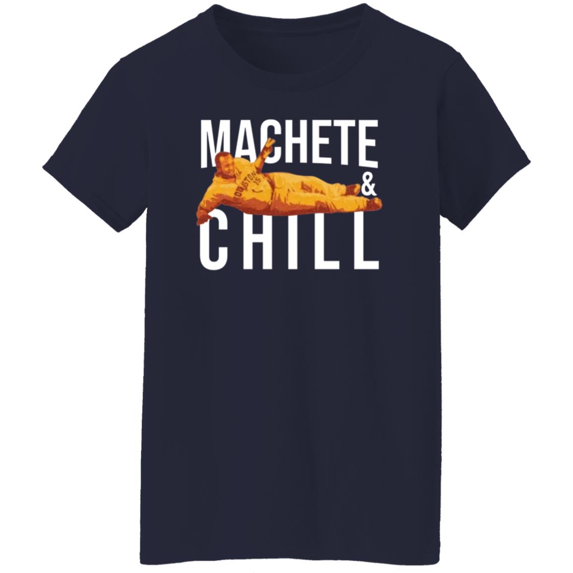 Machete And Chill Shirt Fortheh Apollohou Store Machete And Chill Shirt Hoodie Sweatshirt - Teechipus