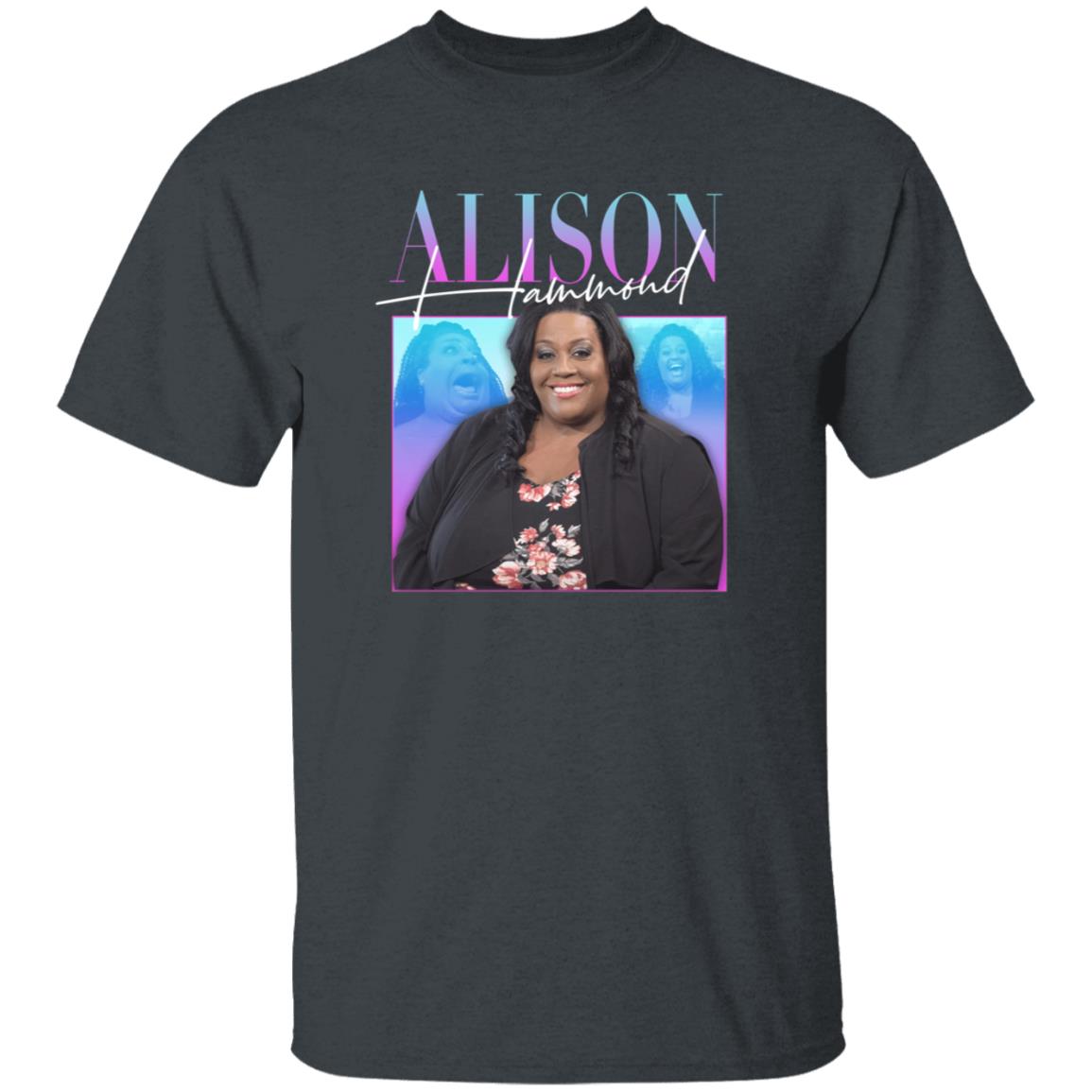 Alison Hammond Shirt Alison Hammond This Morning Unisex Vintage Throwback Homage T Shirt - Teechipus