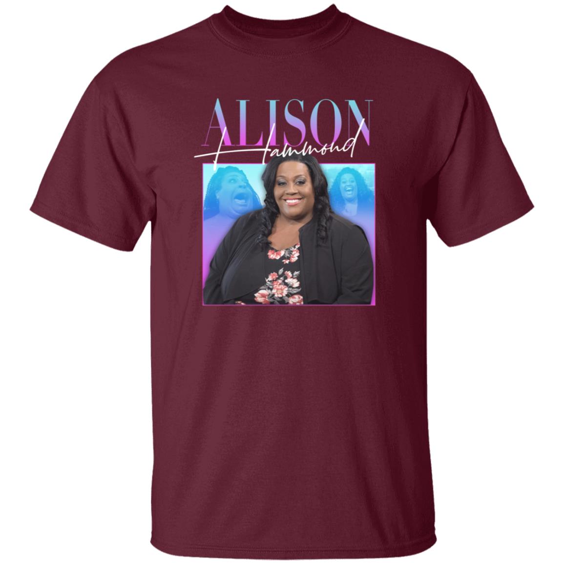 Alison Hammond Shirt Alison Hammond This Morning Unisex Vintage Throwback Homage T Shirt - Teechipus