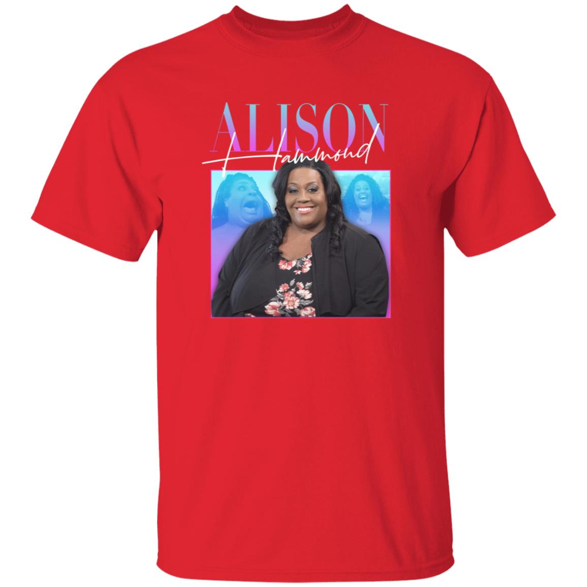 Alison Hammond Shirt Alison Hammond This Morning Unisex Vintage Throwback Homage T Shirt - Teechipus
