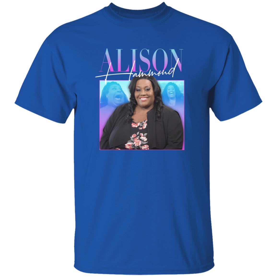 Alison Hammond Shirt Alison Hammond This Morning Unisex Vintage Throwback Homage T Shirt - Teechipus
