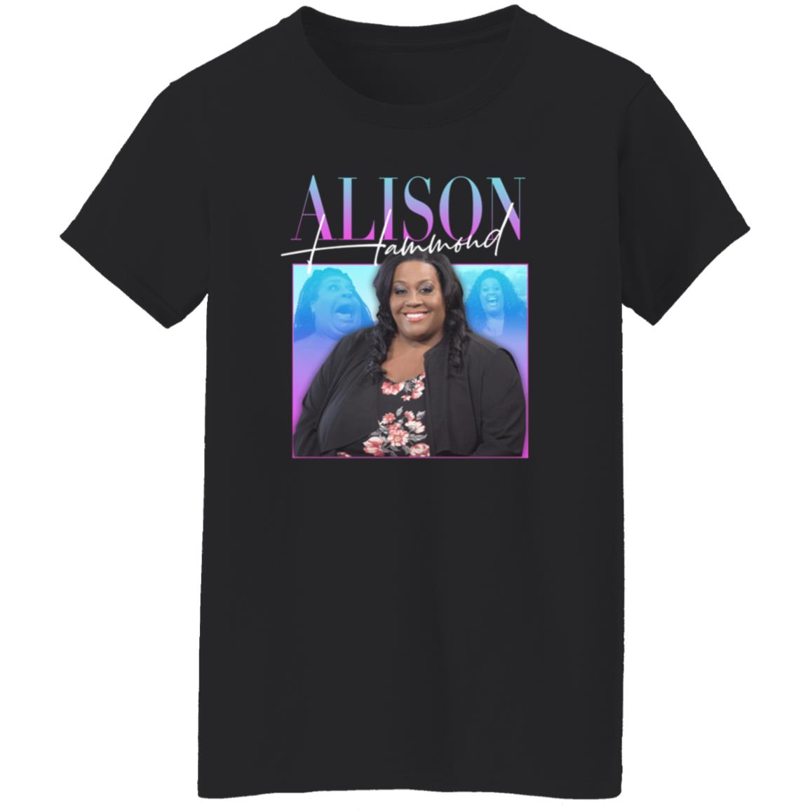 Alison Hammond Shirt Alison Hammond This Morning Unisex Vintage Throwback Homage T Shirt - Teechipus