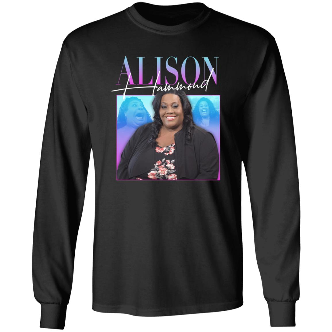 Alison Hammond Shirt Alison Hammond This Morning Unisex Vintage Throwback Homage T Shirt - Teechipus