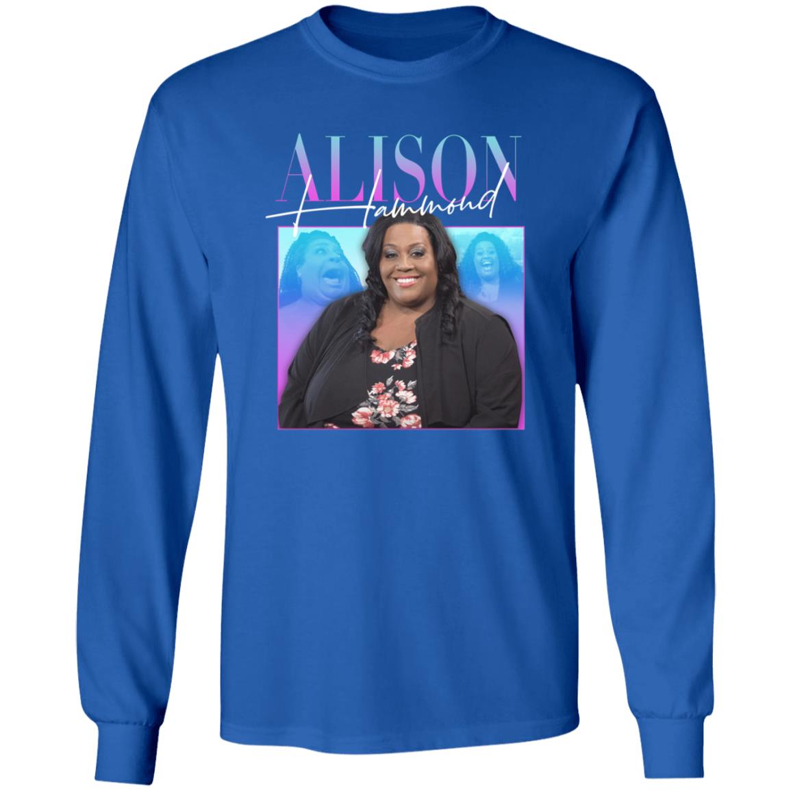 Alison Hammond Shirt Alison Hammond This Morning Unisex Vintage Throwback Homage T Shirt - Teechipus