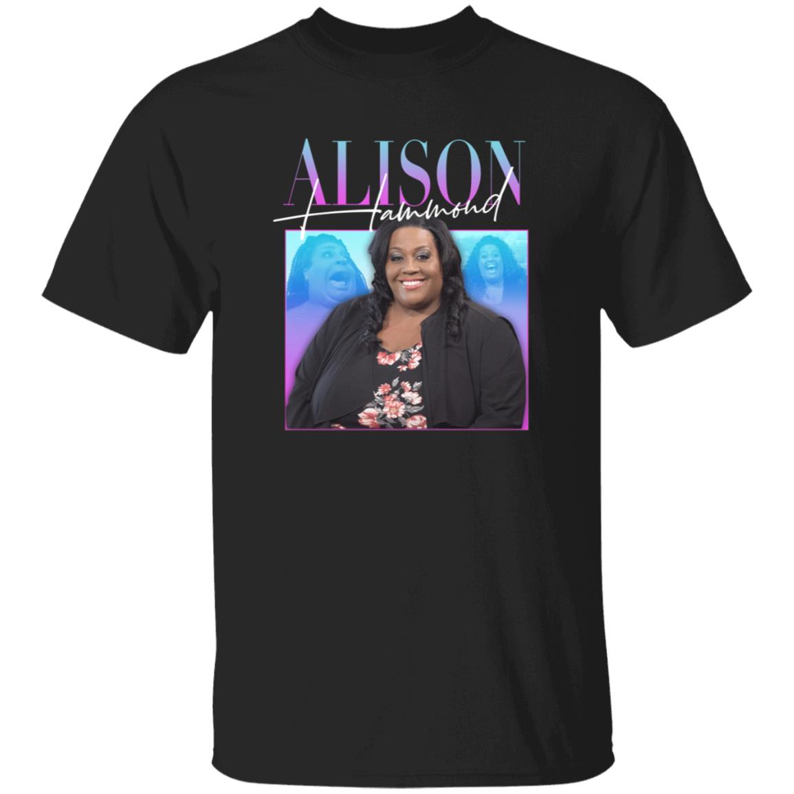 Alison Hammond Shirt Alison Hammond This Morning Unisex Vintage Throwback Homage T Shirt - Teechipus