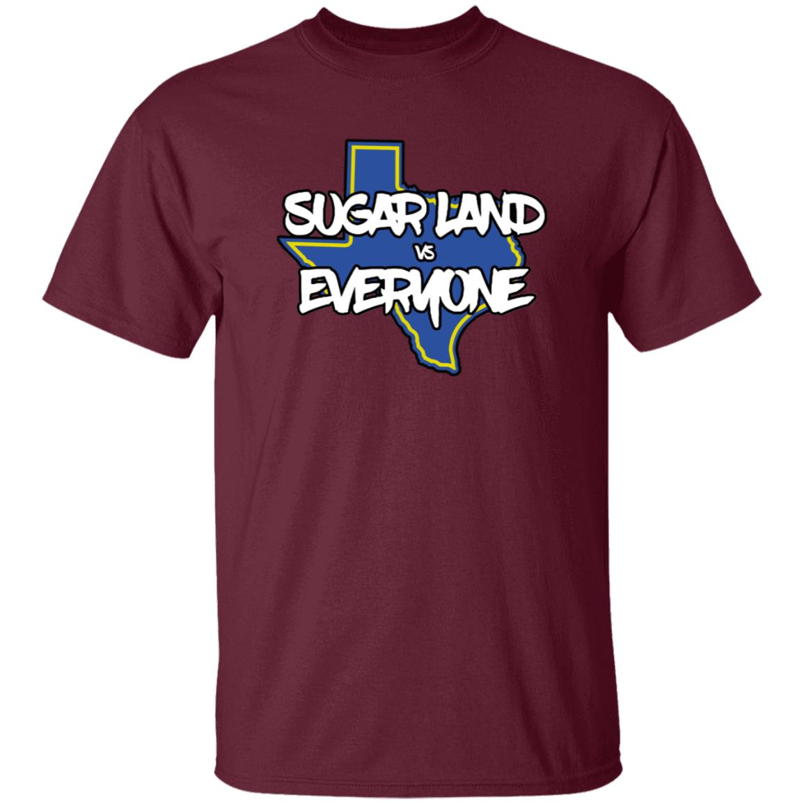 Apollohou Store Sugar Land Vs Everyone Shirt - Teechipus