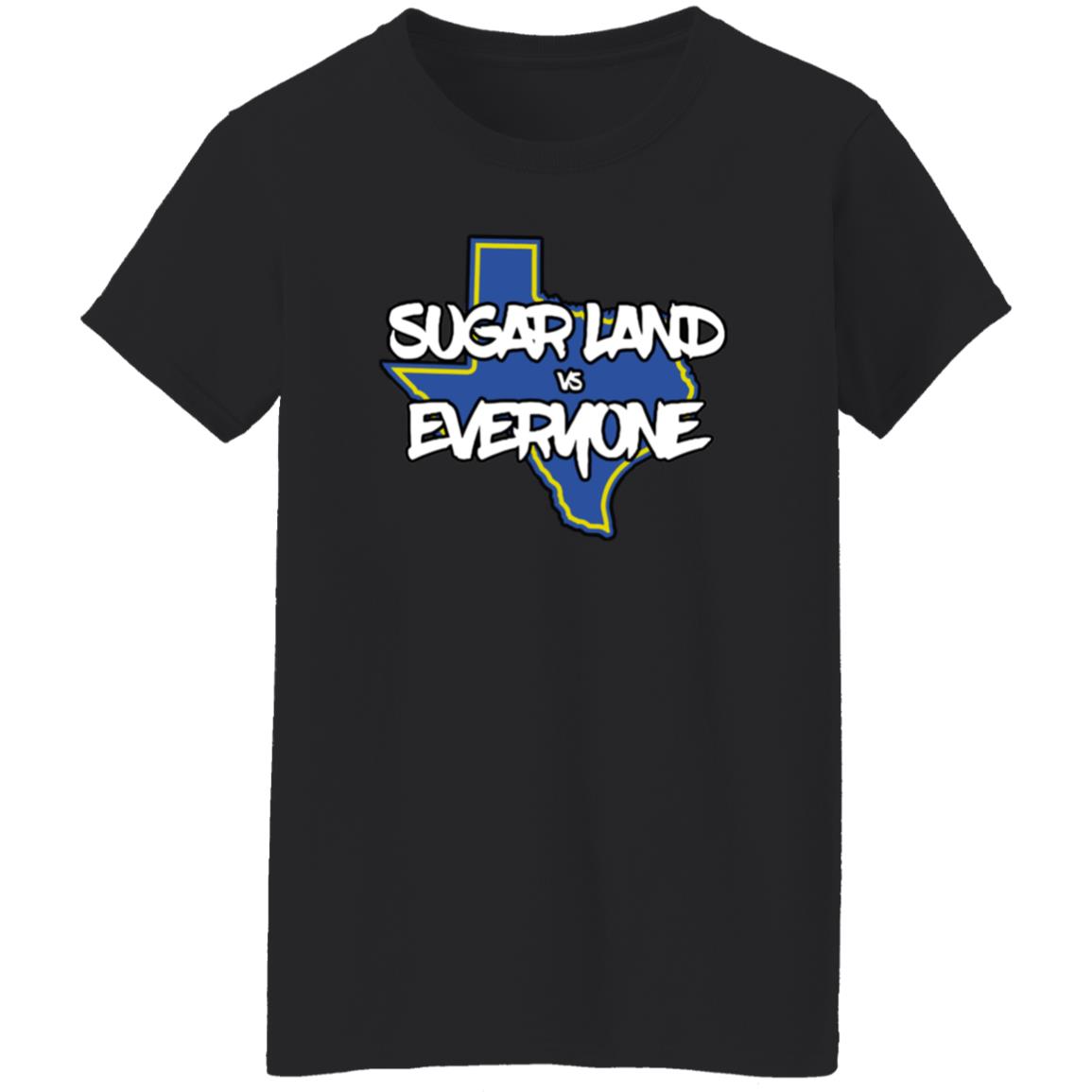 Apollohou Store Sugar Land Vs Everyone Shirt - Teechipus