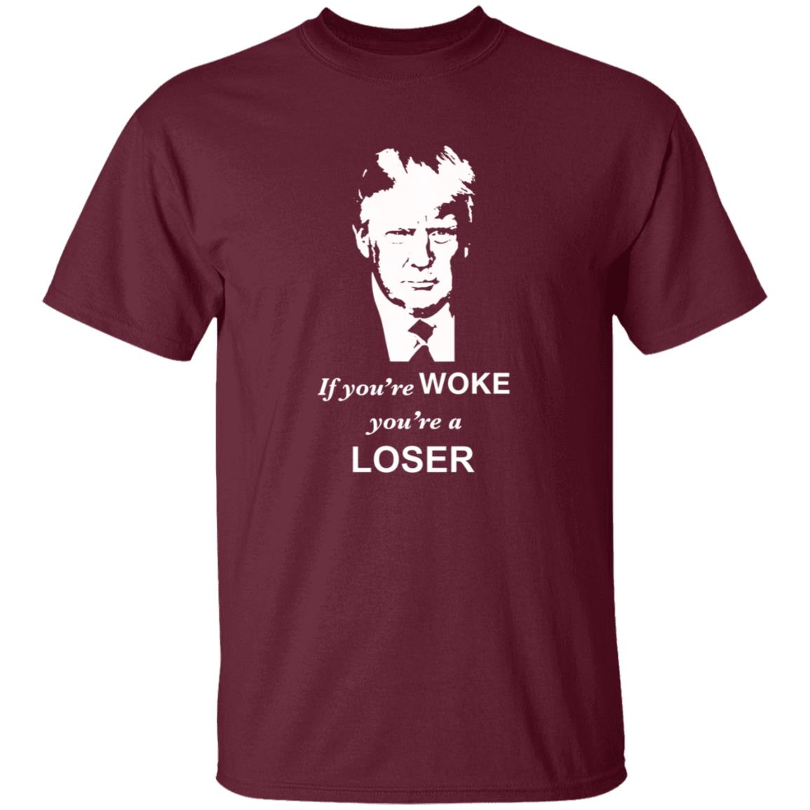 If You Are Woke You're A Loser Shirt Sebgorka If You Are Woke You're A Loser Shirt - Teechipus