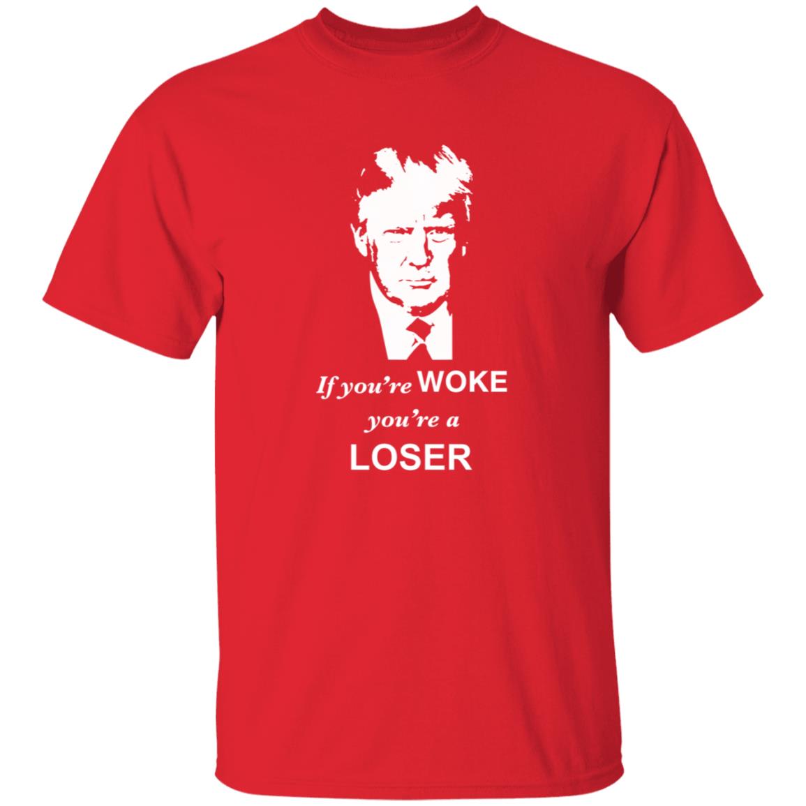 If You Are Woke You're A Loser Shirt Sebgorka If You Are Woke You're A Loser Shirt - Teechipus
