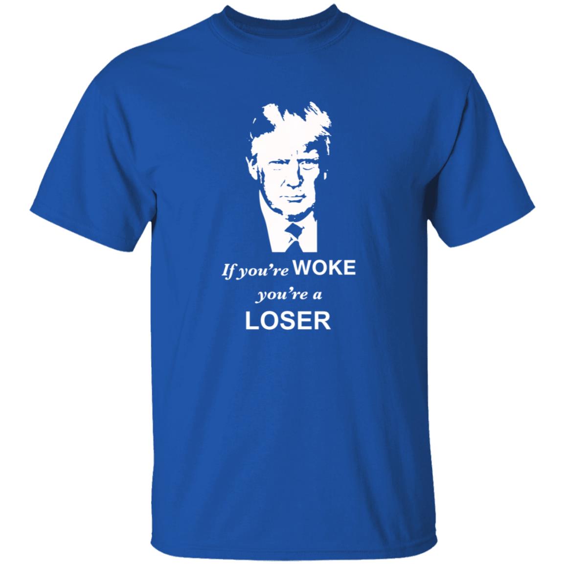 If You Are Woke You're A Loser Shirt Sebgorka If You Are Woke You're A Loser Shirt - Teechipus