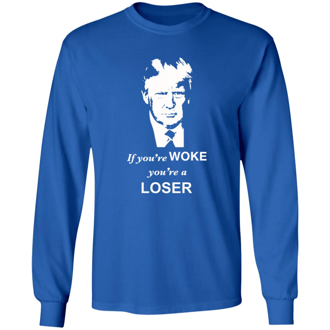 If You Are Woke You're A Loser Shirt Sebgorka If You Are Woke You're A Loser Shirt - Teechipus