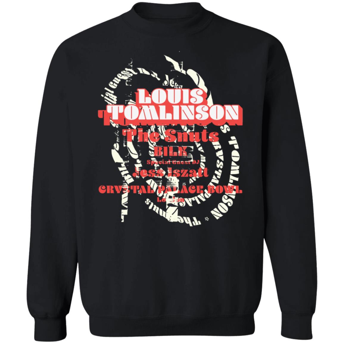 Louis Tomlinson Merch The Away From Home Festival Black Swirl Shirt - Teechipus