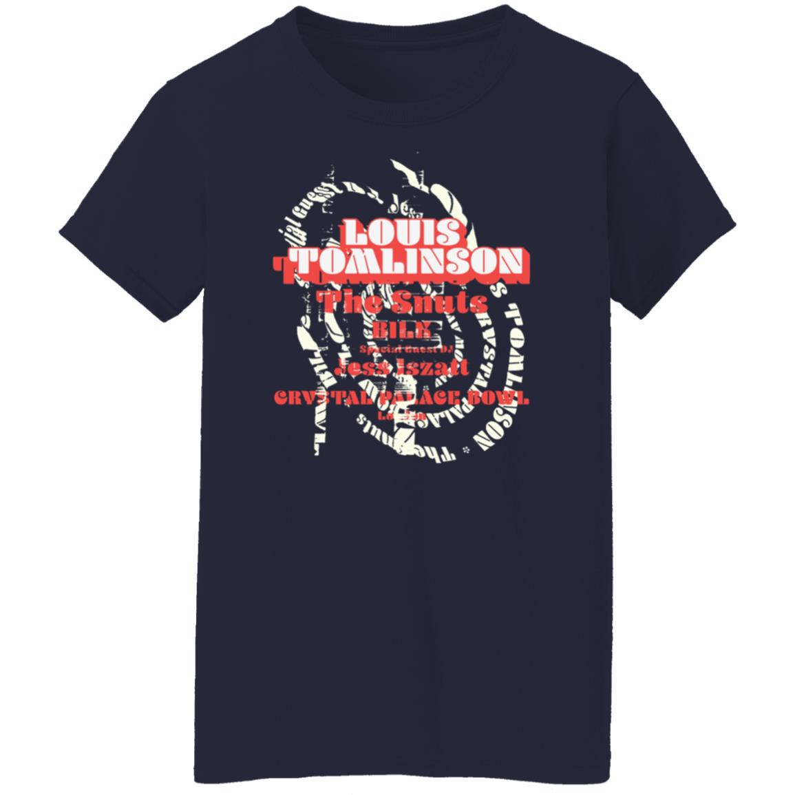 Louis Tomlinson Merch The Away From Home Festival Black Swirl Shirt - Teechipus