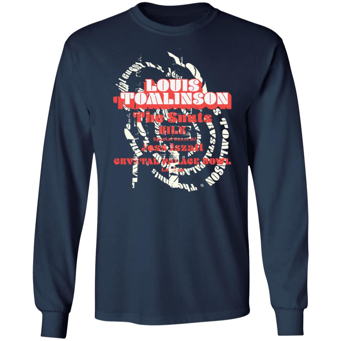 Louis Tomlinson Merch The Away From Home Festival Black Swirl Shirt - Teechipus