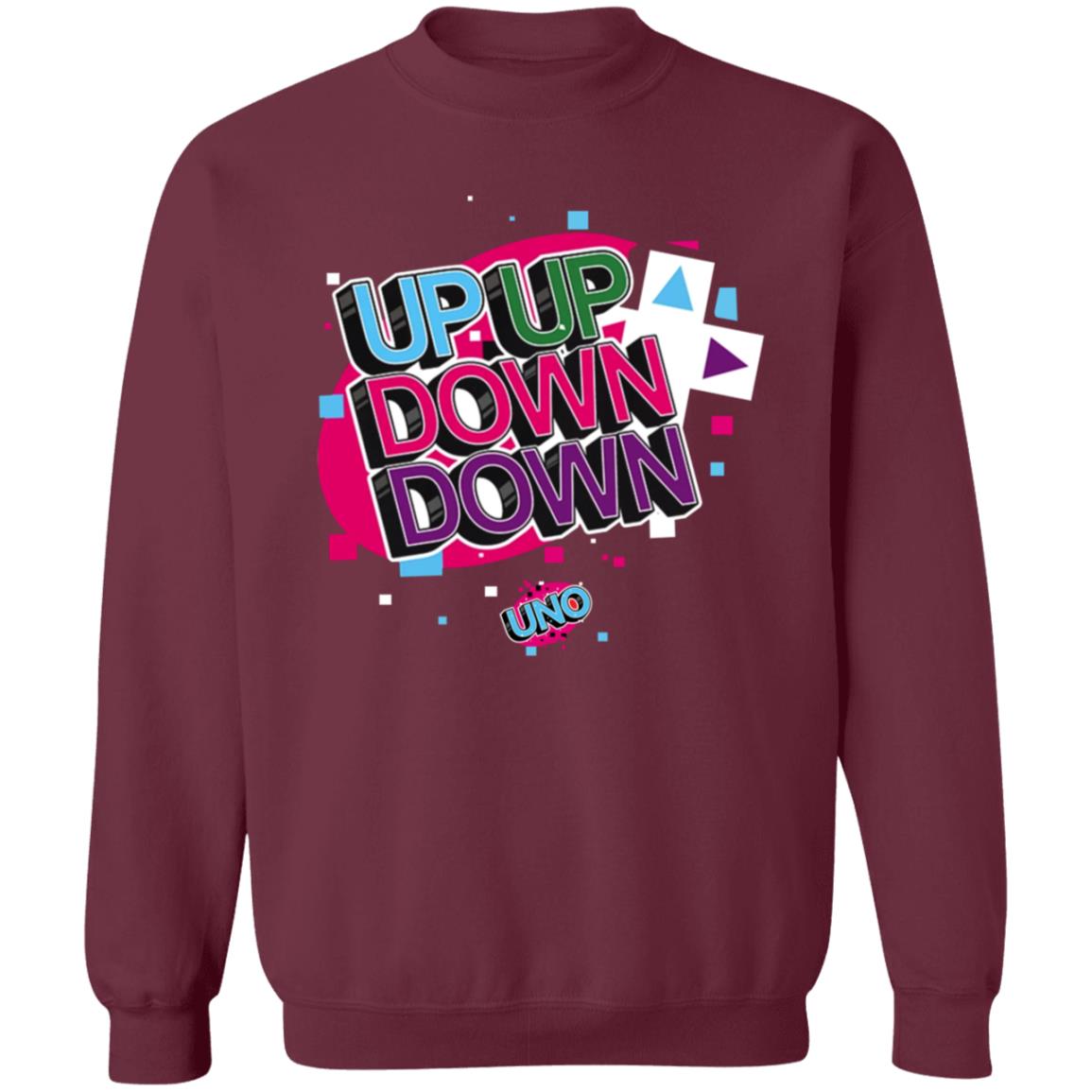 Up Up Down Down Uno Shirt Uuddshop Merch Upupdowndown X Uno T Shirt Hoodie Sweatshirt - Teechipus