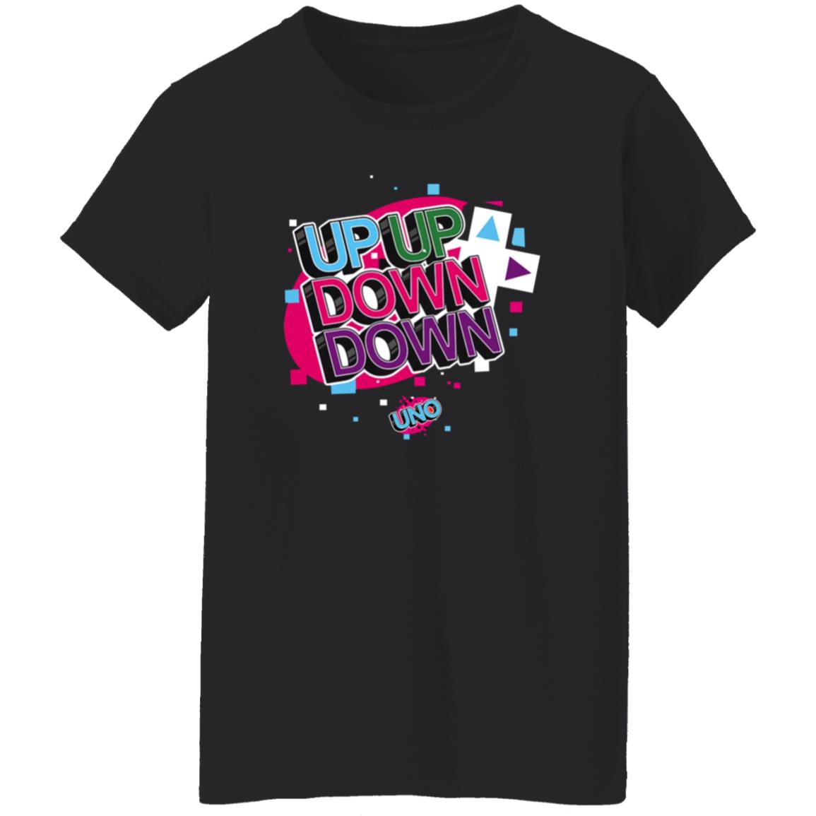 Up Up Down Down Uno Shirt Uuddshop Merch Upupdowndown X Uno T Shirt Hoodie Sweatshirt - Teechipus