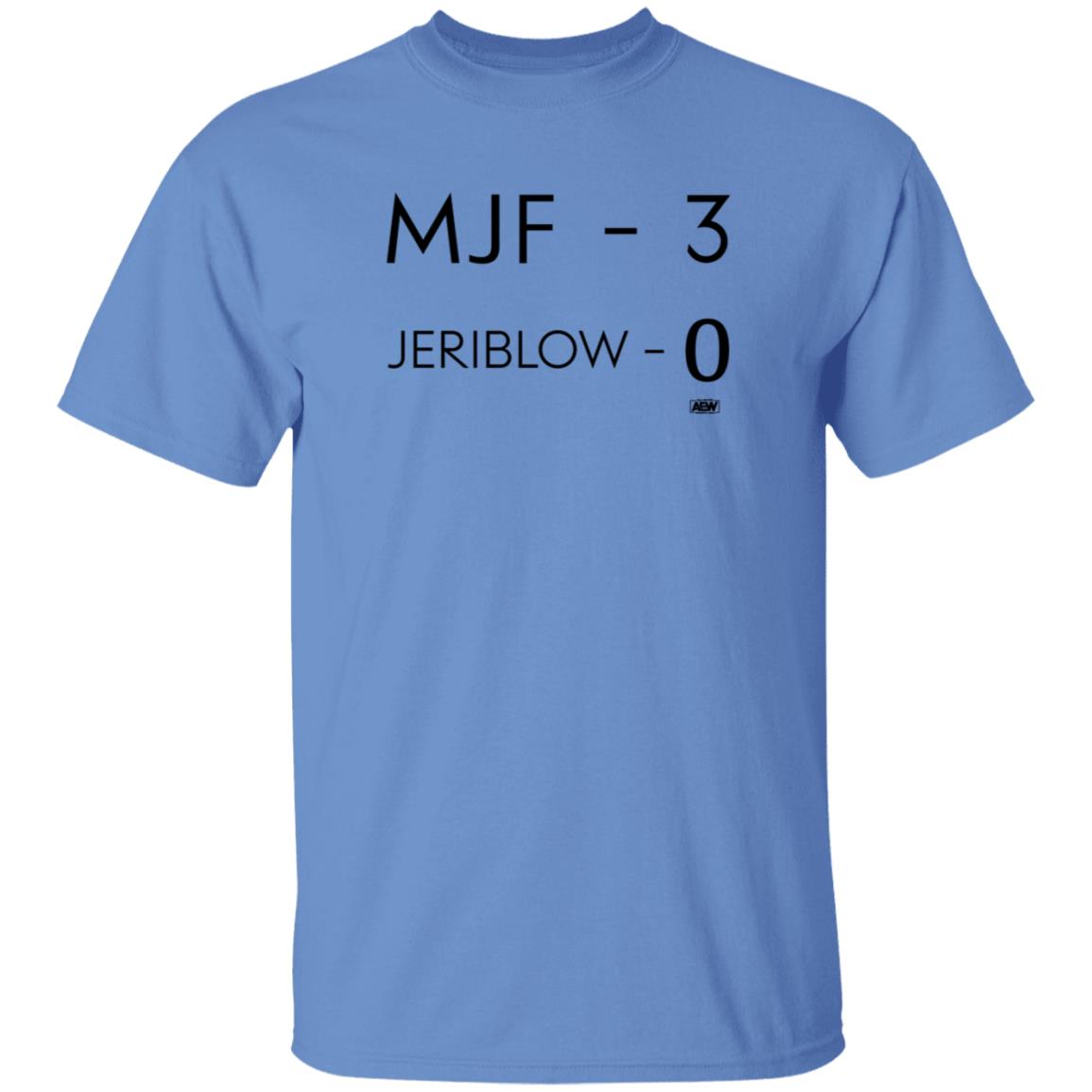Mjf 3 Jeriblow 0 Shirt AEW Shop Maxwell Jacob Friedman Mjf 3 Jeriblow 0 Shirt - Teechipus